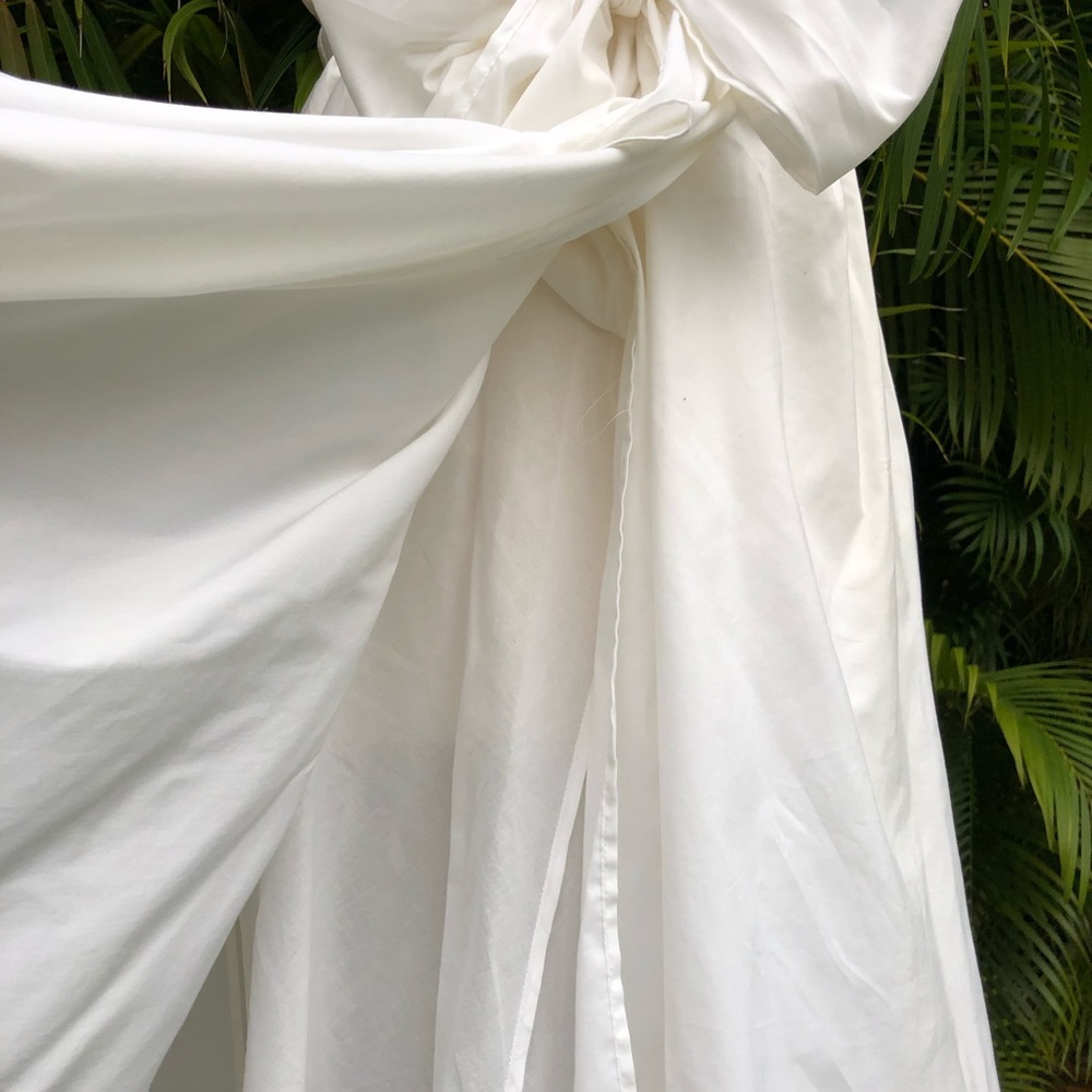 DVF iconic white cotton summer dress - Picture 5 of 8